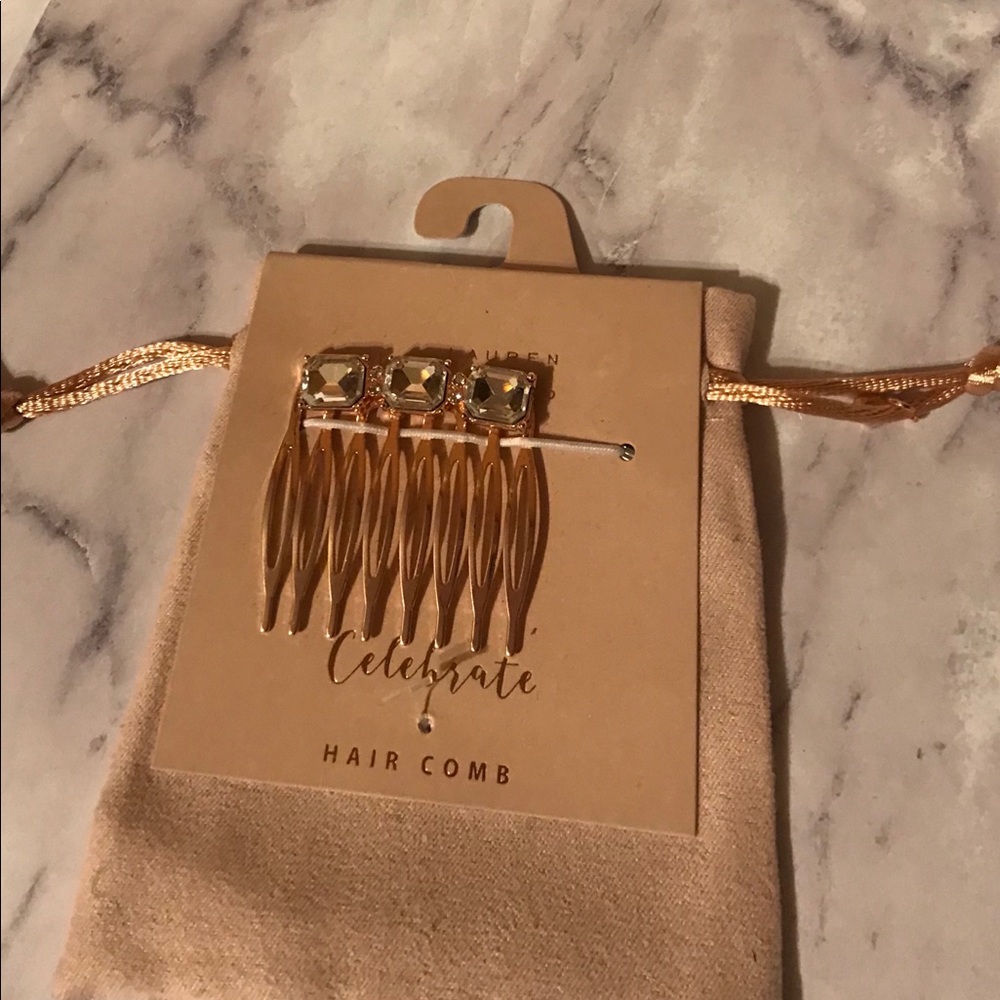 LC Lauren Conrad  (2 ) matching jewel hair clips - Picture 2 of 4